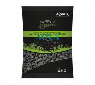 Aquael (Акваэль) - BASALT GRAVEL, 2-4 мм, Аквариумный грунт, 2 кг