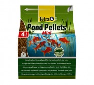 Tetra (Тетра) - Pond Pellets mini, Полноценный корм для ежедневного питания всех видов мелких прудовых рыб размером до 15 см, пеллеты, 4 л