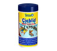 Tetra (Тетра) - Cichlid Mini Granules, Полноценный корм для маленьких и карликовых цихлид, мини гранулы, 250 мл