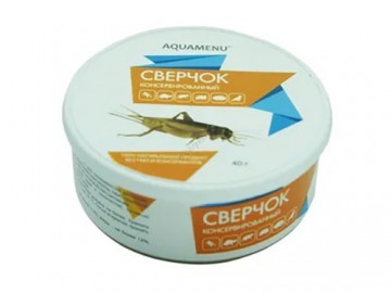 AQUAMENU (АКВАМЕНЮ) - сверчок консервированный, 40 г
