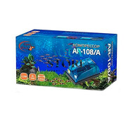Aqua Reef (Аква Риф) - AR-108А, Воздушный одноканальный компрессор для аквариума до 100 л