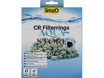 Tetra (Тетра) - CR Filterrings Large, Керамический наполнитель для аквариумных фильтров, 2500 мл