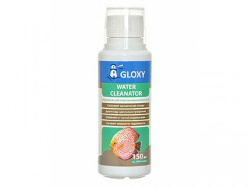 GLOXY (ГЛОКСИ) - WATER CLEANATOR, Кондиционер для очистки аквариумной воды, 150 мл