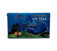 Aqua Reef (Аква Риф) - AR-106A, Воздушный двухканальный компрессор для аквариума до 200 л
