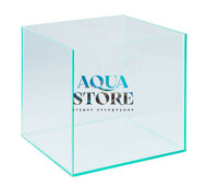 Пижон Аква - Аквариум куб без покровного стекла, бесцветный шов, 16 л, 25х25х25 см