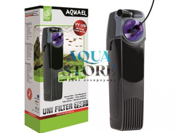 AQUAEL (АКВАЭЛЬ) - UNI FILTER 750 UV, Внутренний фильтр c ультрафиолетом для аквариума до 300 л