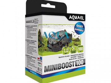 AQUAEL (АКВАЭЛЬ) - MINIBOOST 100, Воздушный одноканальный компрессор для аквариума до 100 л