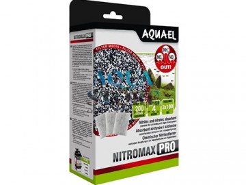 Aquael (Акваэль) - NITROMAX PRO, Биологический наполнитель для внешнего фильтра, 3х100 мл