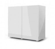 AQUAEL (АКВАЭЛЬ) - GLOSSY 100 WHITE, тумба для аквариума 215 л, белый, 100x40x72 см