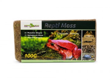 REPTI-ZOO (РЕПТИ-ЗОО) - Мох сфагнум из Камбоджи для террариума, 100 г