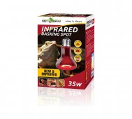 REPTI-ZOO (РЕПТИ-ЗОО) - Infrared Heat Spot Lamps, Инфракрсная Греющая Лампа Для Террариумов, 35 w