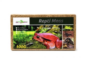 REPTI-ZOO (РЕПТИ-ЗОО) - Чилийский мох сфагнум для террариума, 100 г