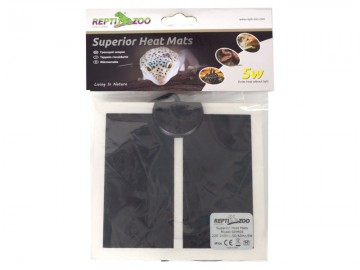 REPTI-ZOO (РЕПТИ-ЗОО) - Греющий коврик для рептилий, 5 вт, 14х15 см